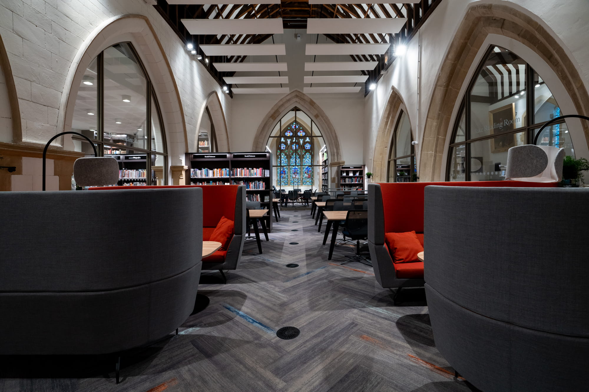 Library seating & shelving